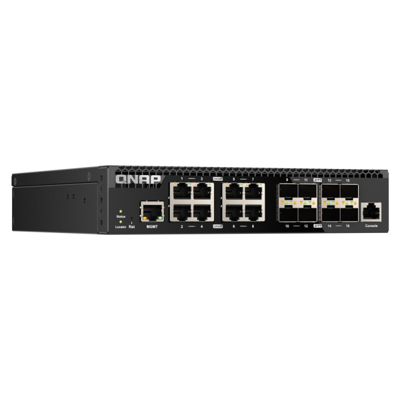 QNAP switch QSW-3216R-8S8T (8x 10G GbE porty + 8x 10G SFP+ porty, polovičná šírka)