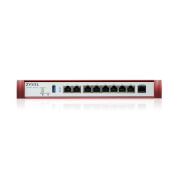 ZYXEL USG Flex 200H, 2*2.5Gig., 6*1G, USB, PoE, 1 dev.