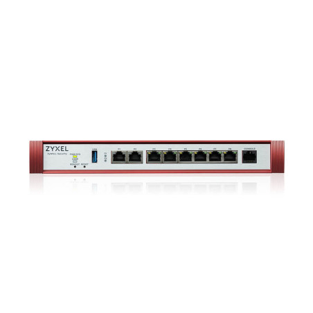 ZYXEL USG Flex 200H, 2*2.5Gig., 6*1G, USB, PoE, 1 dev.