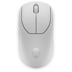 Dell Alienware Pre Herná Optická Pre pravákov 26 000 DPI Drôtová+bezdrôtová Biela