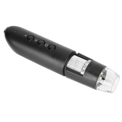 W-star Digitálny mikroskop WIFI UMW1200S, HD 1000x prísvit čierna USB iOS android