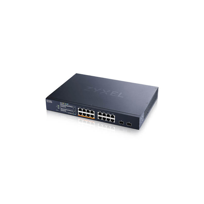 ZYXEL XMG1915-18EP 2.5GbE Smart hybrid mode Switch