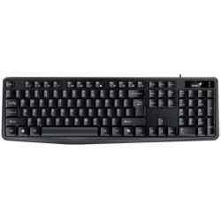 Genius KB-117 Drôtová USB  CZ- SK layout Čierna