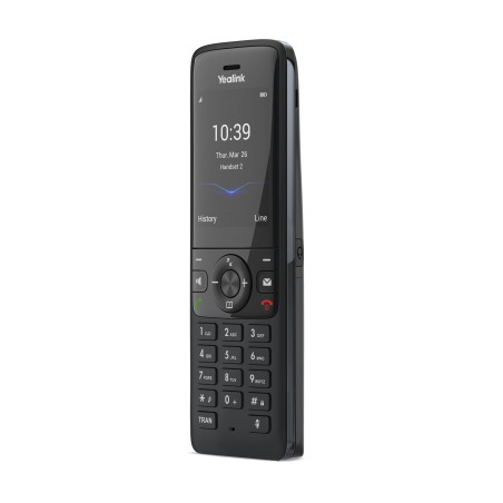 Yealink W78P, IP DECT báza + rúčka, PoE, 2,4" bar.disp., až 10 rúčok