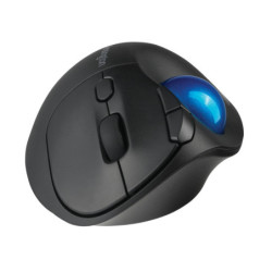 Kensington Pro Fit Ergo TB450 trackball Ergonomický Optický Bezdrôtový 2.4GHz & Bluetooth Čierny
