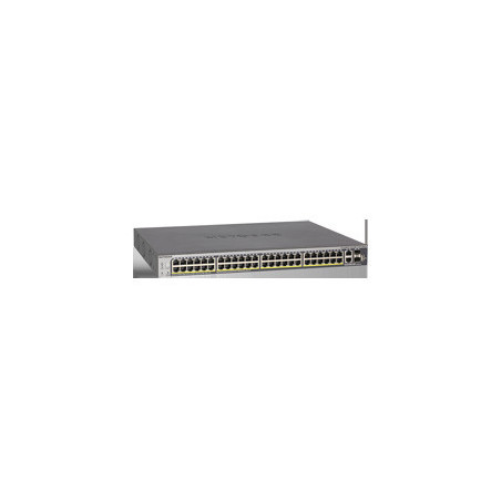 NETGEAR 48xGB PoE+ Smart Switch, 2 10G, 2 SFP, GS752TXP