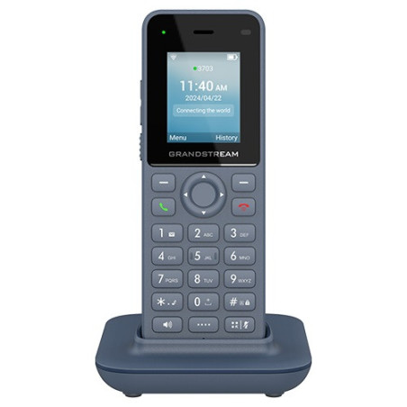 Grandstream WP816 SIP WiFi telefón, 1,77" bar. displ., 2SIP úč., BT, 3,5 mm jack, USB-C