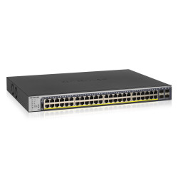NETGEAR 48xGB PoE+ Smart Pro Switch, 4 SFP, GS752TP