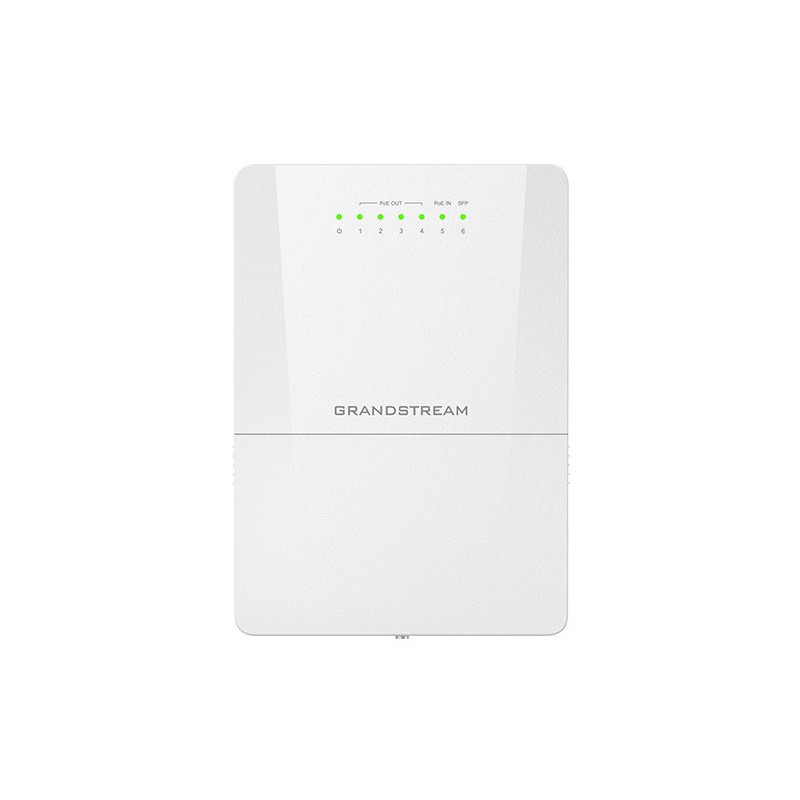 Grandstream GWN7710R vonkajšie L2 managed switch, 5xGbE, SFP, 4xPoE+, IP66