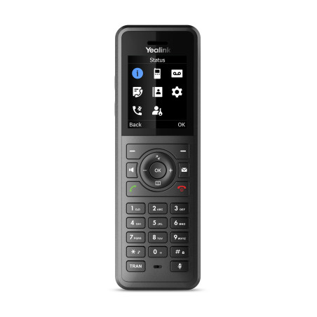 Yealink W57R SIP DECT odolná rúčka, IP54, 1,8" bar.disp., 40 hodín hovoru, 575 h. poh.režim