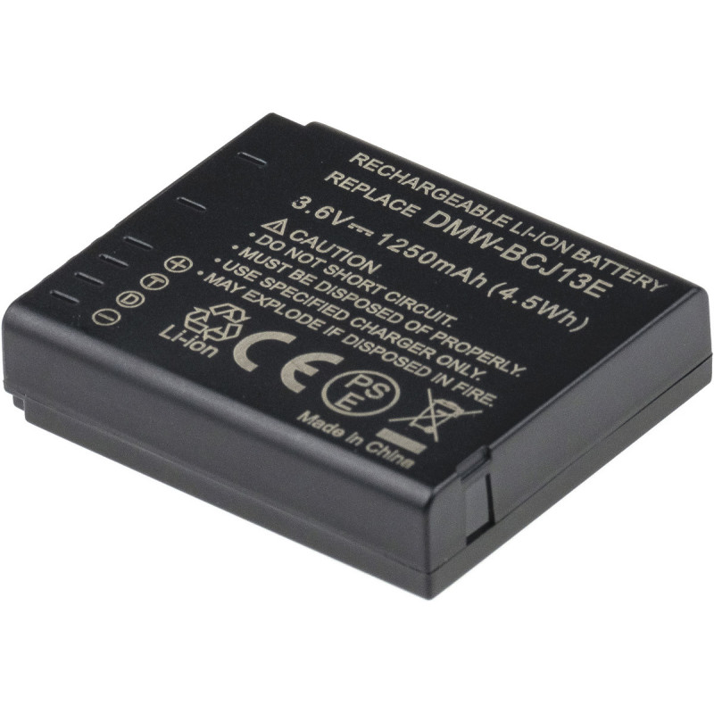 Batéria T6 Power Panasonic DMW-BCJ13, DMW-BC13, BP-DC10, 1250mAh, 4,5Wh