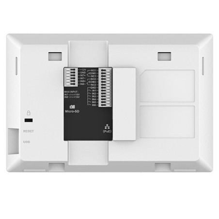 Grandstream GSC3574 SIP interkom a riadiaca stanica, 7" dotyk.obrazovka, Wi-Fi 6, BT, 6 SIP účtov, biely