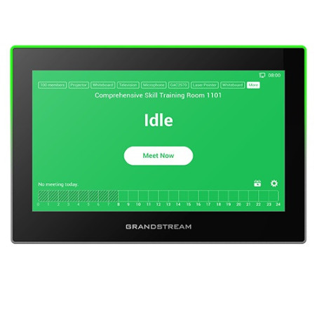Grandstream GSC3575 SIP interkom a riadiaca stanica, 7" dotyk.obrazovka, Wi-Fi 6, BT, 6 SIP účtov, čierny