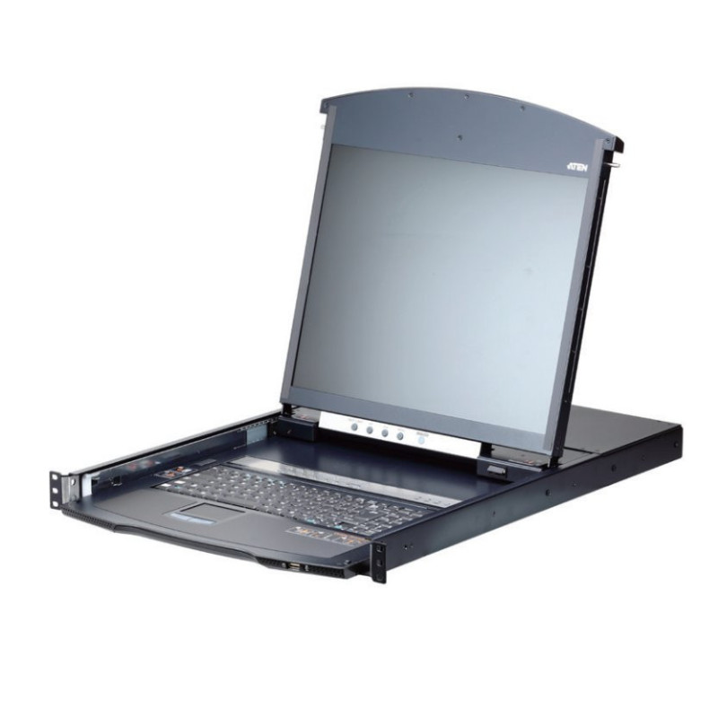 ATEN 16-port Cat.5 KVM PS/2+USB, OSD, 19", 2 príst