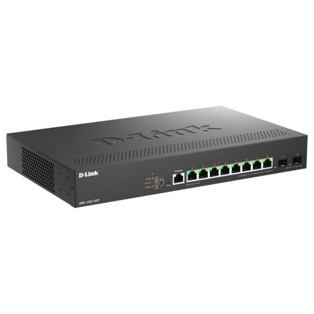 D-Link DMS-1250-10SP/E, 8x 2.5G BASE-T PoE, 2x 10G SFP+, 240W Smart Managed Switch