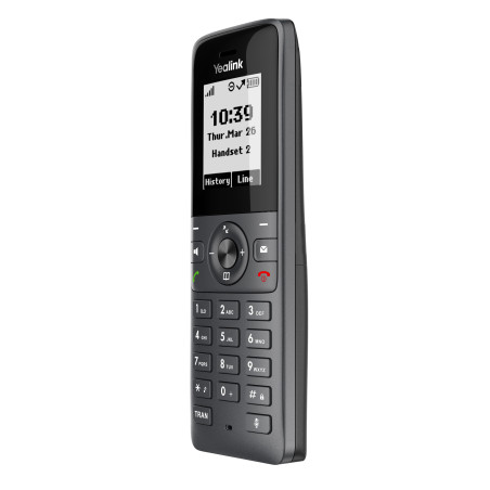 Yealink W71H SIP DECT rúčka, 1,8" čiernobiely displej