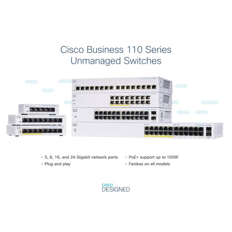 Cisco CBS110-16PP-EU REFRESH