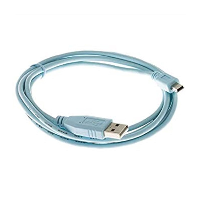 Console Cable 6 Feet with USB Type A a mini-B Connectors