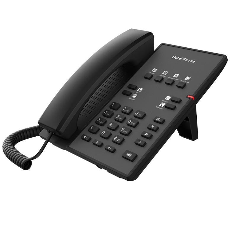 Fanvil H1-2 Wire, hotelový telefón, 2-drôtové pripojenie, PoE, SIP