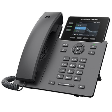 Grandstream GRP2611G SIP telefón, 3 účty, PoE, 12BLF kľúčov, gigabit port