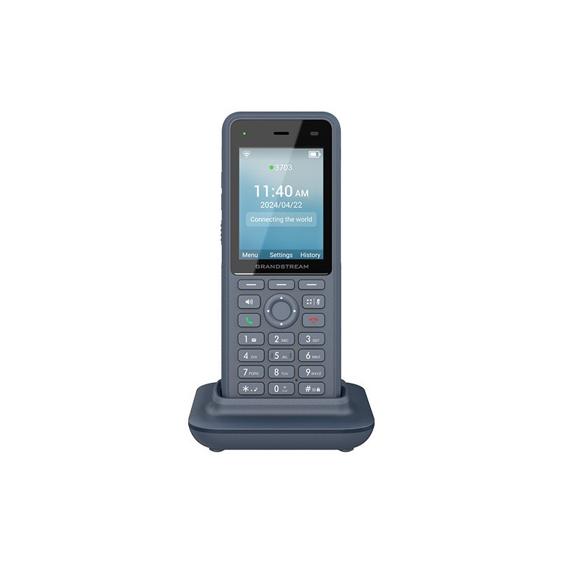 Grandstream WP836 SIP WiFi telefón, 2,8" bar. displ., 3 SIP úč., BT, USB-C, IP67