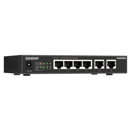 QNAP switch QSW-2104-2T-R2 (4x 2,5GbE RJ45 a 2x 10GbE RJ45)