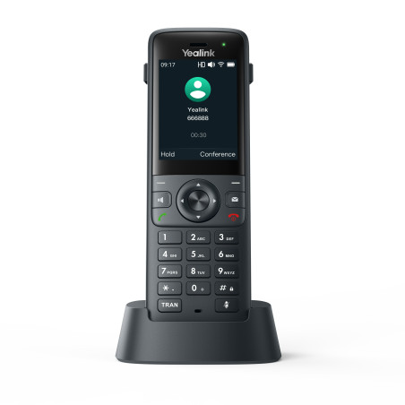 Yealink AX83H Wi-Fi 6 telefón, BT, 2,4", 4 SIP