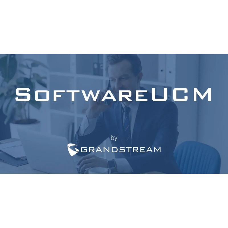 Grandstream Software UCM Upgrade-100 Package, 12m, 100 užívateľov/24 hovor.