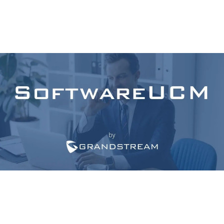 Grandstream Software UCM Upgrade-100 Package, 12m, 100 užívateľov/24 hovor.