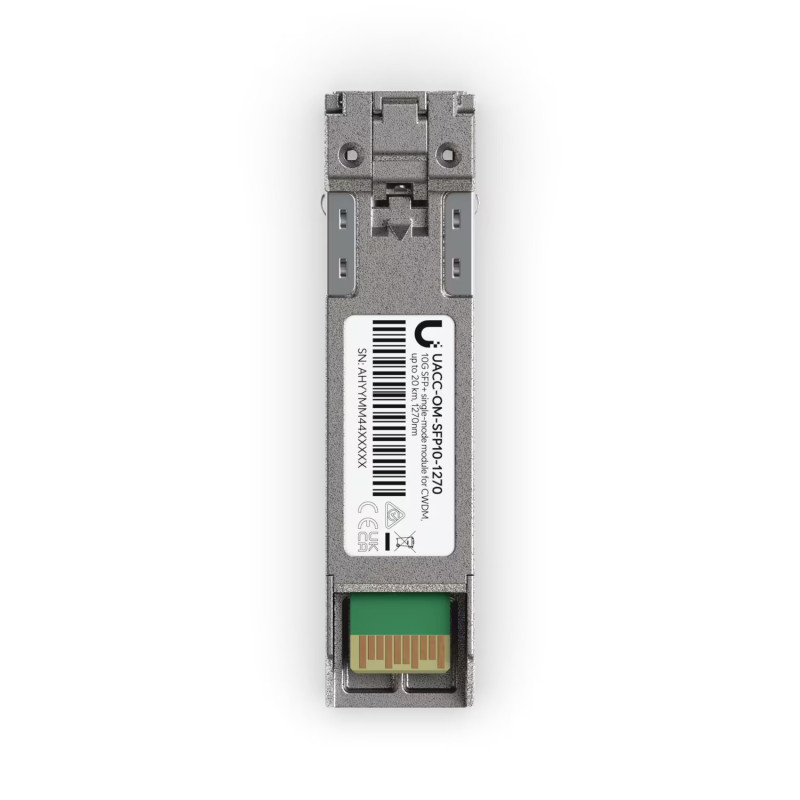 Ubiquiti UACC-OM-SFP10-1270, 10G CWDM SM Modula, Duplex LC UPC, 1270 nm, 20km