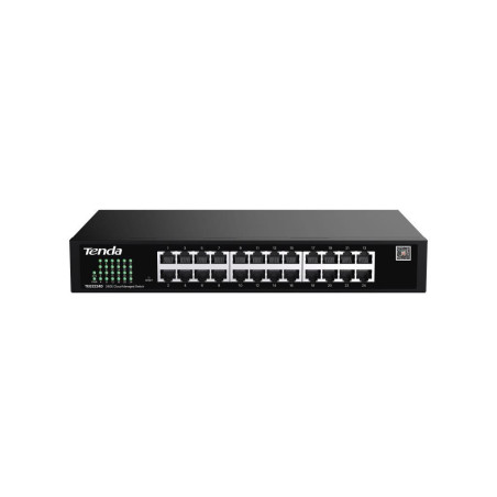 Tenda TEG2224D Websmart L2 cloud managed switch, 24x 10/100/1000 Mbps, Kov, Fanless-bez ventilátorov