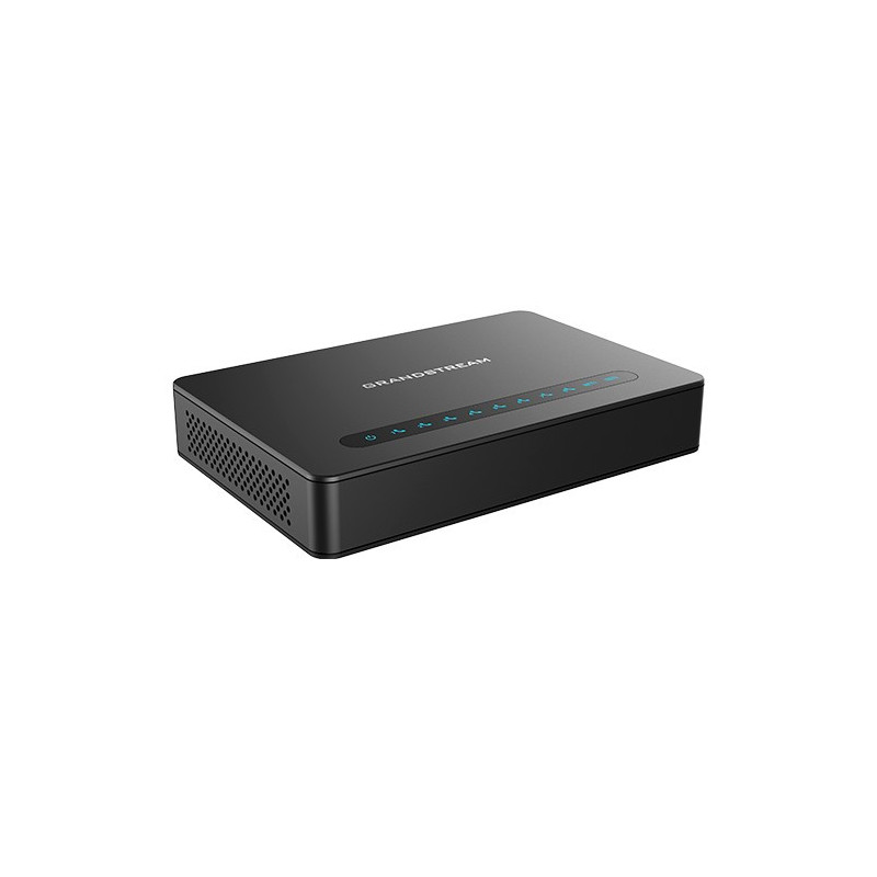 Grandstream HT818 V2 (ATA), 8x FXS, 2 SIP profily, 1x Gbit LAN, NAT router, 3-cestná konf.