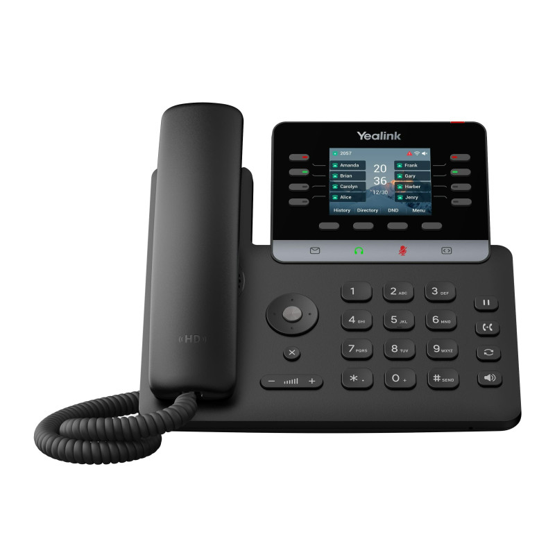 Yealink SIP-T73U SIP telefón, PoE, 2,8" bar. LCD, GigE, 2xUSB