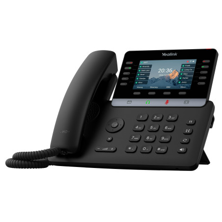 Yealink SIP-T74U SIP telefón, PoE, 16 SIP účtov, 4,3" bar. LCD, GigE, 2x USB