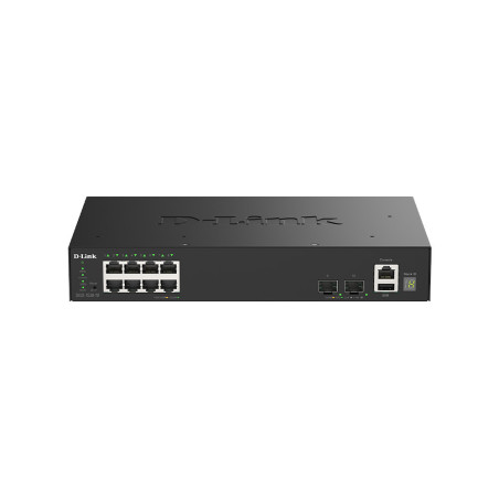 D-Link DGS-1530-10/E 8 port GE + 2 port 10G SFP+ Smart Managed Switch
