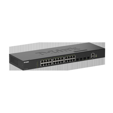 D-Link DGS-1530-28/E 24 portov GE + 4 portov 10G SFP+ Smart Managed Switch