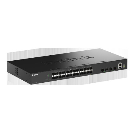 D-Link DGS-1530-28S/E 24 Porty 1G SFP + 4 Porty 10G SFP+ Smart Managed Switch