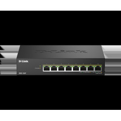 D-Link DMS-108P/E, 8x 2.5G PoE, Unmanaged Switch, Metal