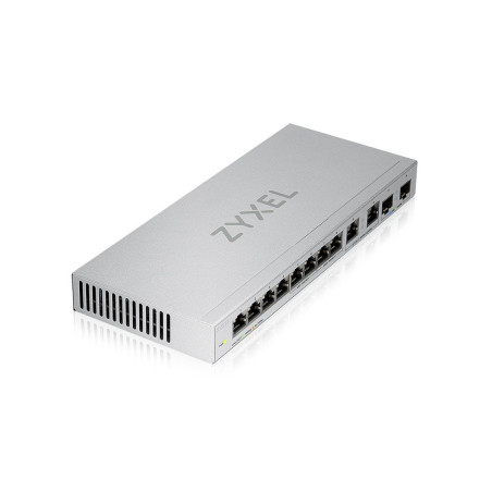 Zyxel XGS1010-12 v2, 12-Port Gigabit Unmanaged Switch with 8-Port 1G + 2-Port 2.5G + 2-Port SFP+