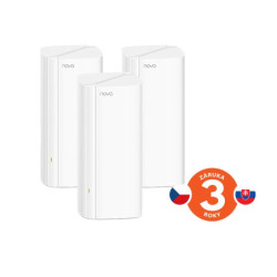 Tenda Nova MX12 (3-pack) WiFi6 AX3000 Mesh Gigabit systém, 9xGLAN GWAN, WPA3, VPN, SMART CZ aplikácie