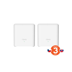 Tenda Nova EX3 (2-pack) WiFi6 AX1500 Mesh Gigabit systém, 4xGLAN GWAN, WPA3, VPN, SMART CZ aplikácie