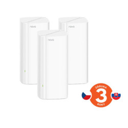 Tenda Nova EX12 (3-pack) WiFi6 AX3000 Mesh Gigabit systém, 9xGLAN GWAN, WPA3, VPN, SMART CZ aplikácie