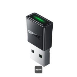 Baseus bezdrôtový bluetooth adaptér BA07 čierny