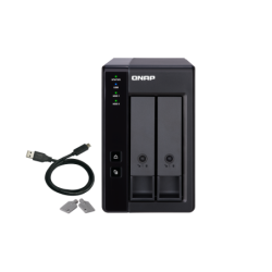 QNAP TR-002 rozširovacia jednotka pre PC alebo QNAP NAS (2x SATA   1x USB 3.1 typu C - Gen 2)