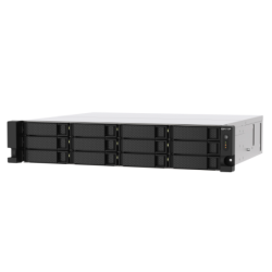 QNAP TS-1273AU-RP-8G (Ryzen V1500B 2,2GHz   8GB RAM   12x SATA   2x 2,5GbE   2x PCIe   2x zdroj)