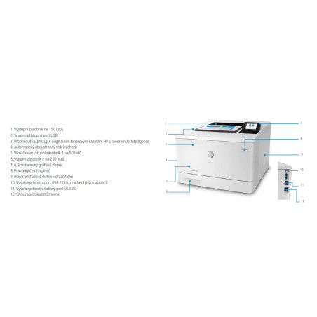 HP Color LaserJet Enterprise/M455dn/Tlač/Laser/A4/LAN/USB