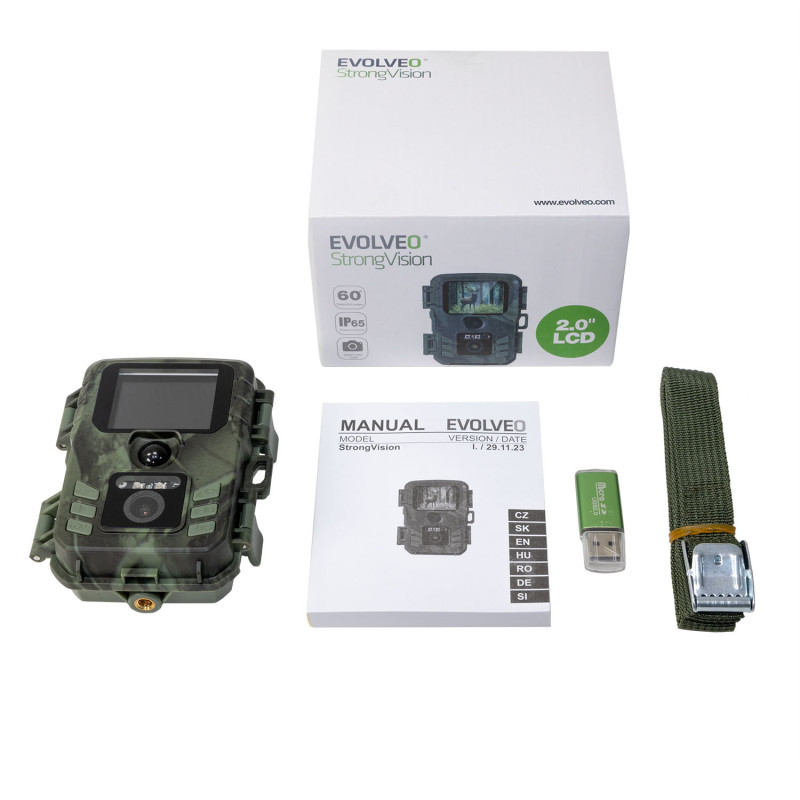 EVOLVEO StrongVision MINI WiFi, fotopasca/bezpečnostná kamera s aplikáciou