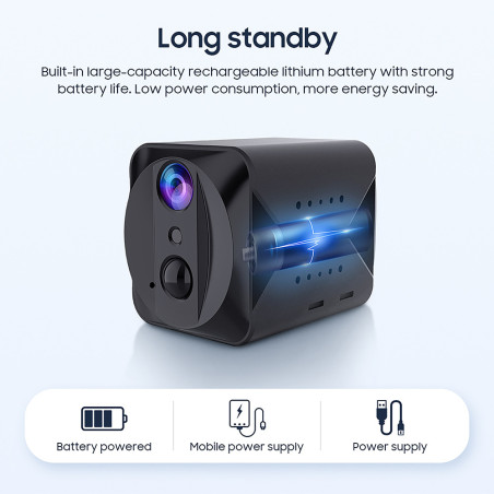 Minikamera Viking S309 4G/1080P/nočné videnie/pohybový senzor/2500mAh/mobilné aplikácie