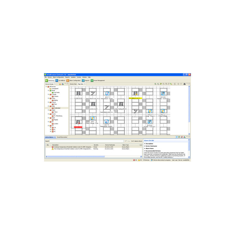 InfraStruXure Central, 25 Node License Only