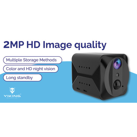 Minikamera Viking S309 4G/1080P/nočné videnie/pohybový senzor/2500mAh/mobilné aplikácie